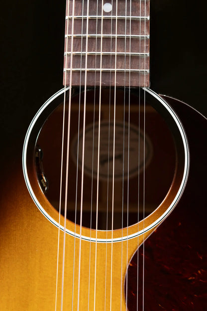 Gibson J-45 Standard 12-String Acoustic/Electric Guitar - Vintage Sunburst with Hardshell Case