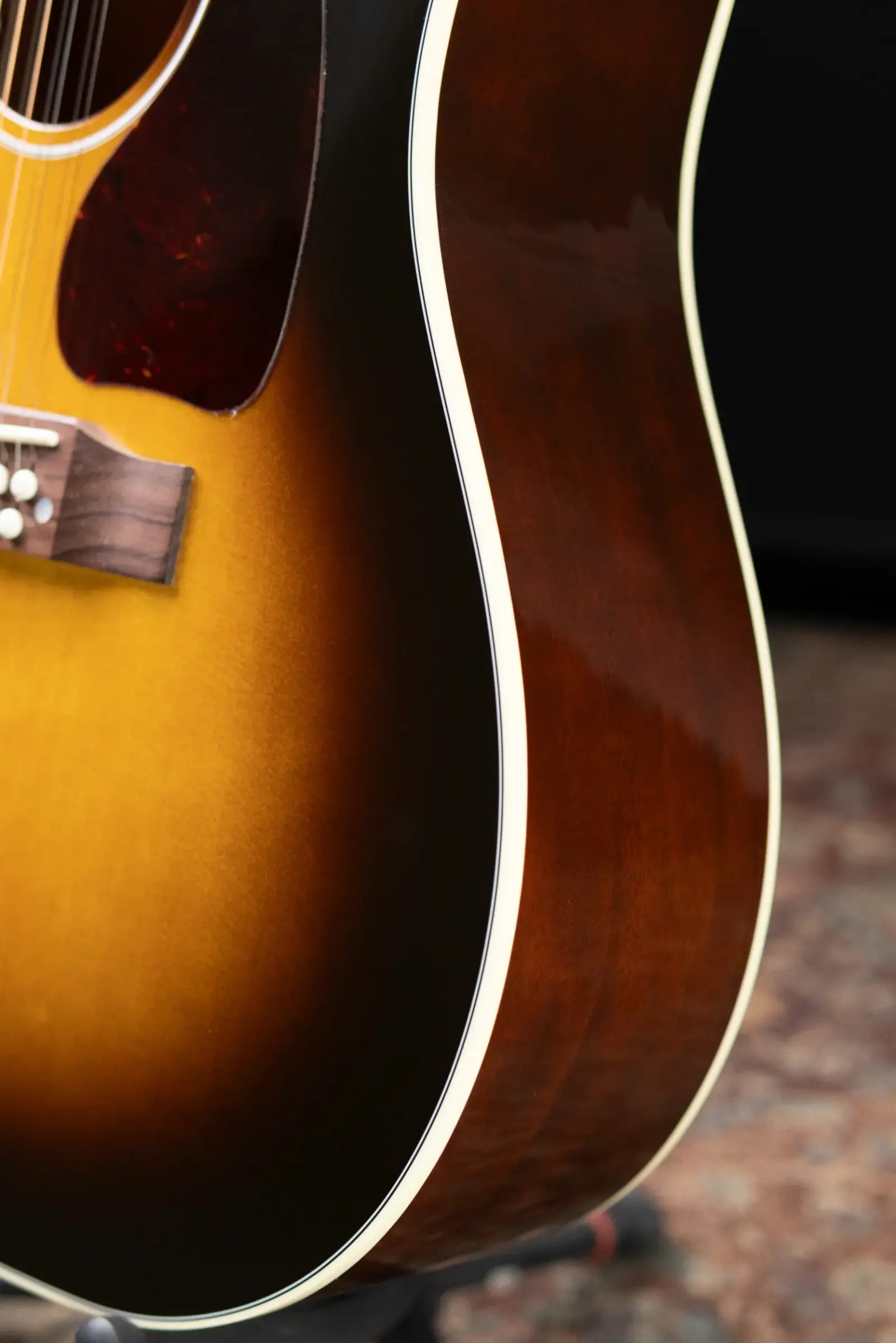 Gibson J-45 Standard 12-String Acoustic/Electric Guitar - Vintage Sunburst with Hardshell Case