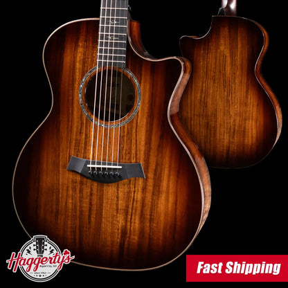 Taylor Next Generation K24ce Special Edition Grand Auditorium Acoustic/Electric Guitar - Shaded Edgeburst with Hardshell Case