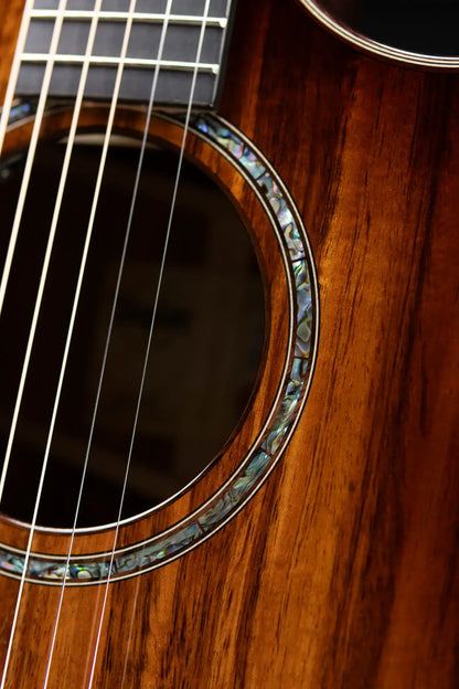 Taylor Next Generation K24ce Special Edition Grand Auditorium Acoustic/Electric Guitar - Shaded Edgeburst with Hardshell Case