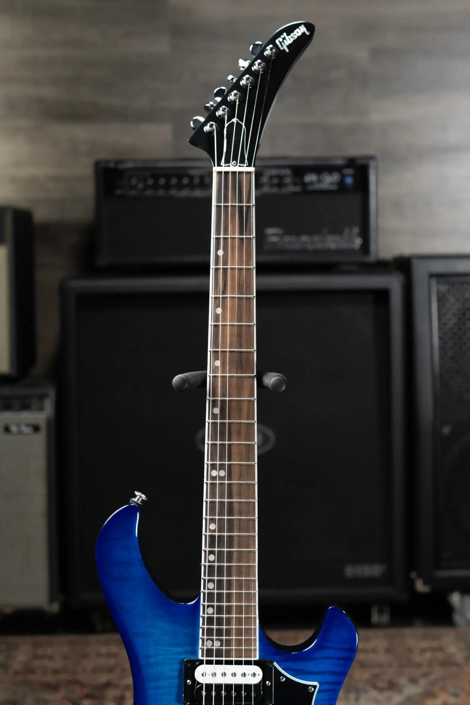 Gibson Victory Figured Electric Guitar - Cobalt Burst with Hardshell Case