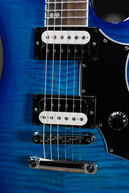 Gibson Victory Figured Electric Guitar - Cobalt Burst with Hardshell Case