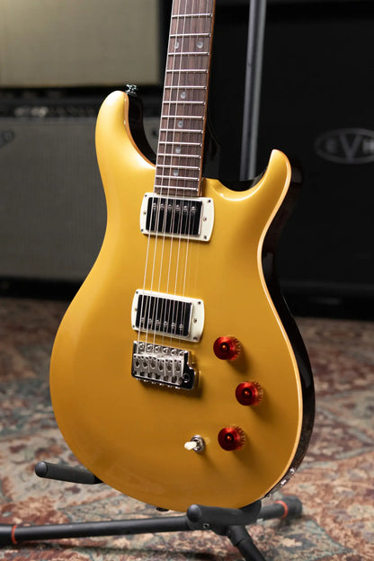 PRS SE DGT David Grissom Signature Electric Guitar - Gold Top with Gig Bag
