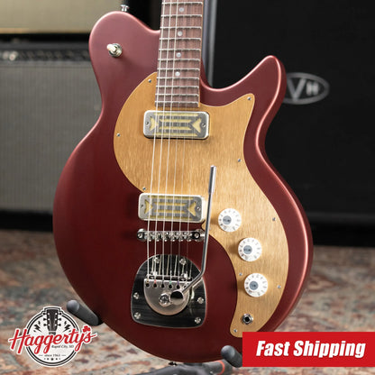 Eastman Guitars FullerTone Offset '62 Electric Guitar - Dakota Red with Gig Bag