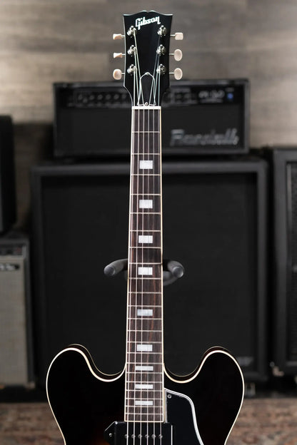Gibson ES-330 Hollow Body Electric Guitar - Tobacco Burst with Hardshell Case
