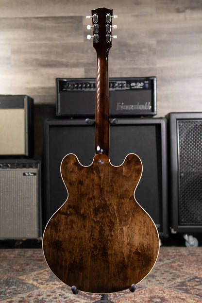 Gibson ES-330 Hollow Body Electric Guitar - Tobacco Burst with Hardshell Case