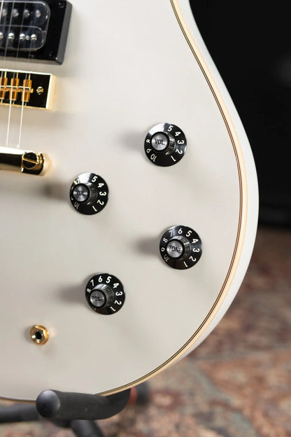 EVH SA-126 Special Semi-hollow Electric Guitar - Platinum Pearl Metallic with Hardshell Case