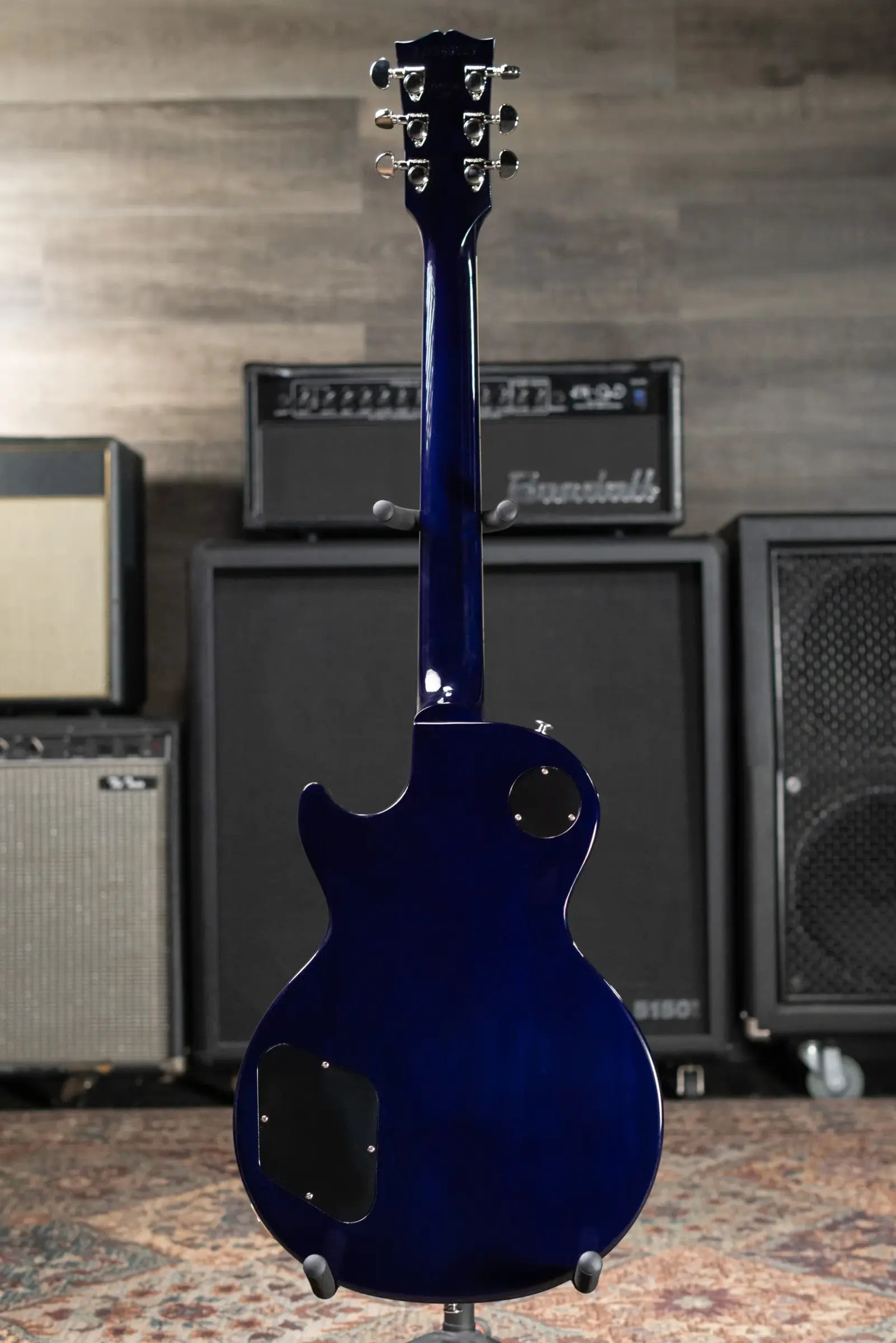 Gibson Les Paul Standard 60s Figured Top Electric Guitar - Blueberry Burst with Hardshell Case