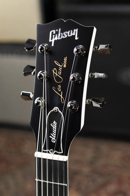 Gibson Les Paul Studio Modern Electric Guitar - Worn White with Gig Bag