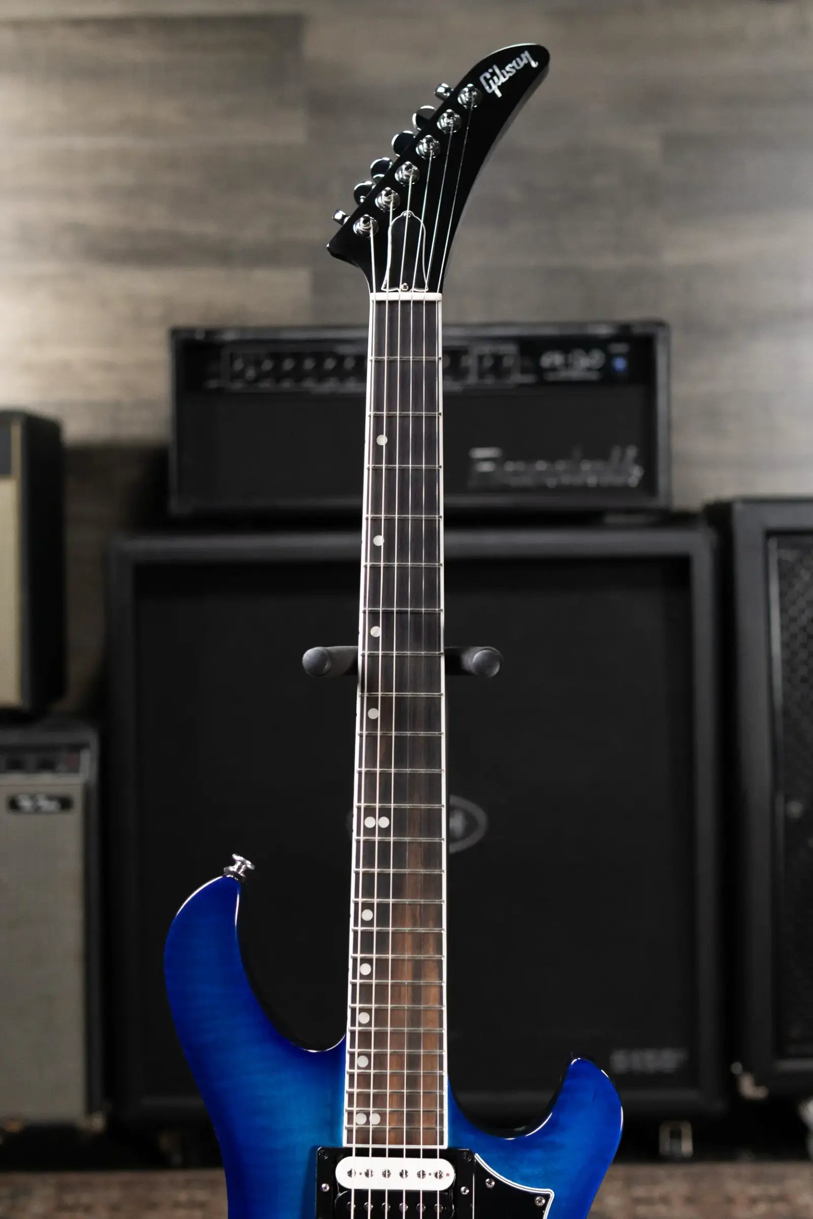 Gibson Victory Figured Electric Guitar - Cobalt Burst with Hardshell Case