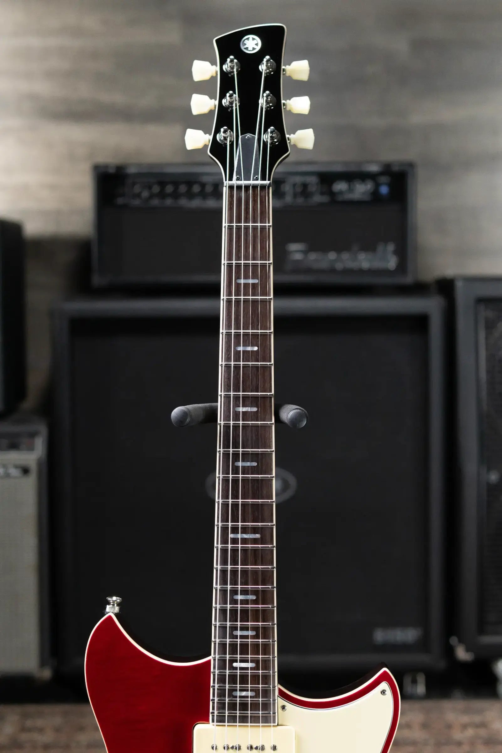 Yamaha Revstar RSS02T P-90 Electric Guitar - Fired Red with Gig Bag