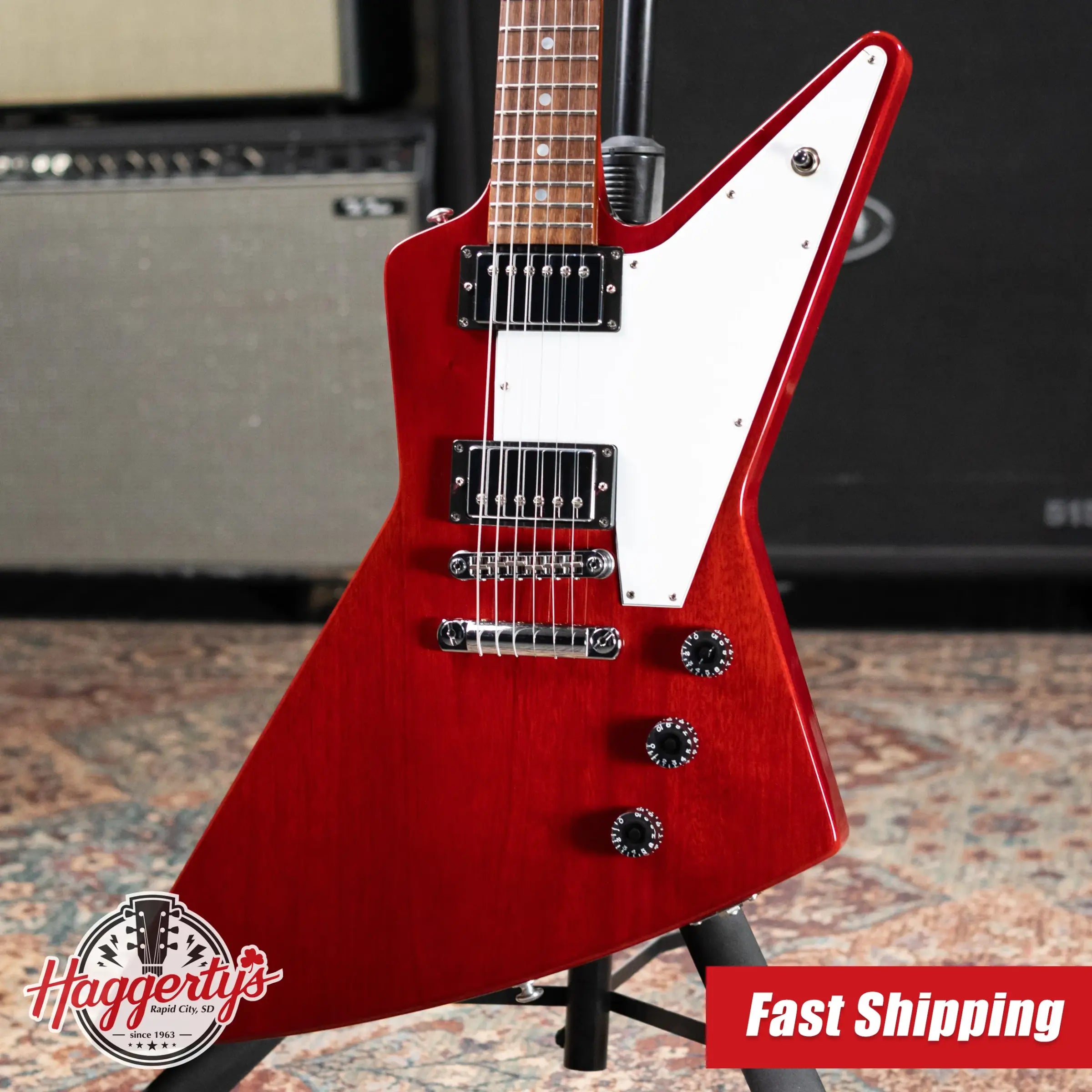 Gibson Explorer HP Electric Guitar - Heritage Cherry with Hardshell Case - Used