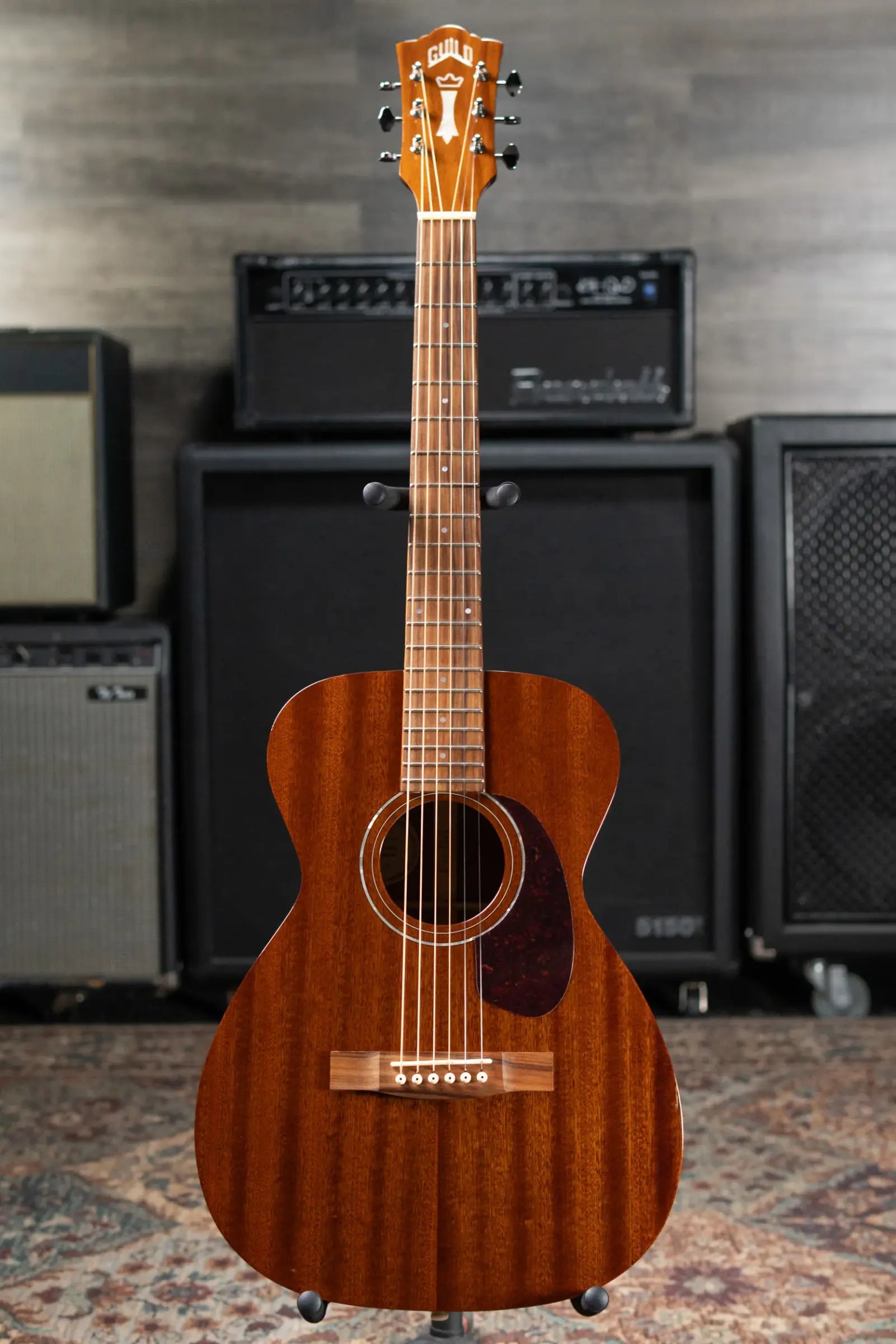 Guild M-120 Acoustic Guitar with Hardshell Case - Used