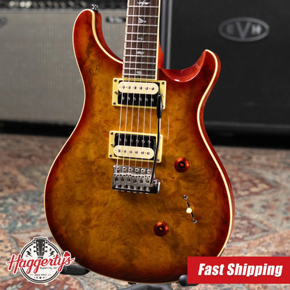 PRS SE Custom 24 Electric Guitar - Tobacco Sunburst with Gig Bag - Used