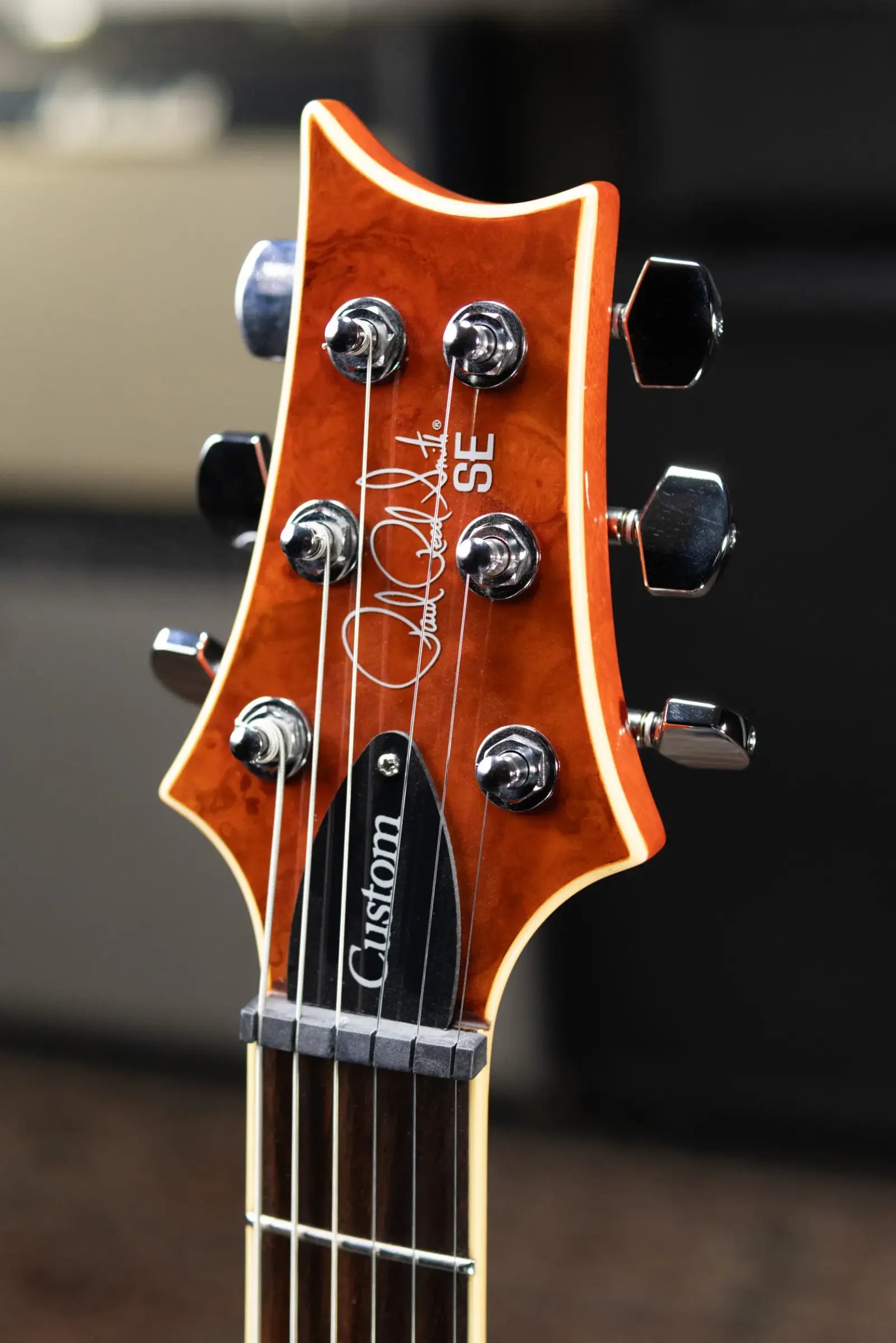 PRS SE Custom 24 Electric Guitar - Tobacco Sunburst with Gig Bag - Used