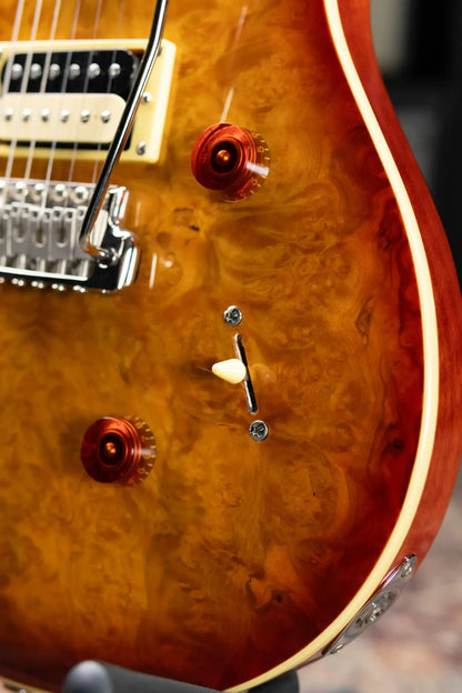 PRS SE Custom 24 Electric Guitar - Tobacco Sunburst with Gig Bag - Used