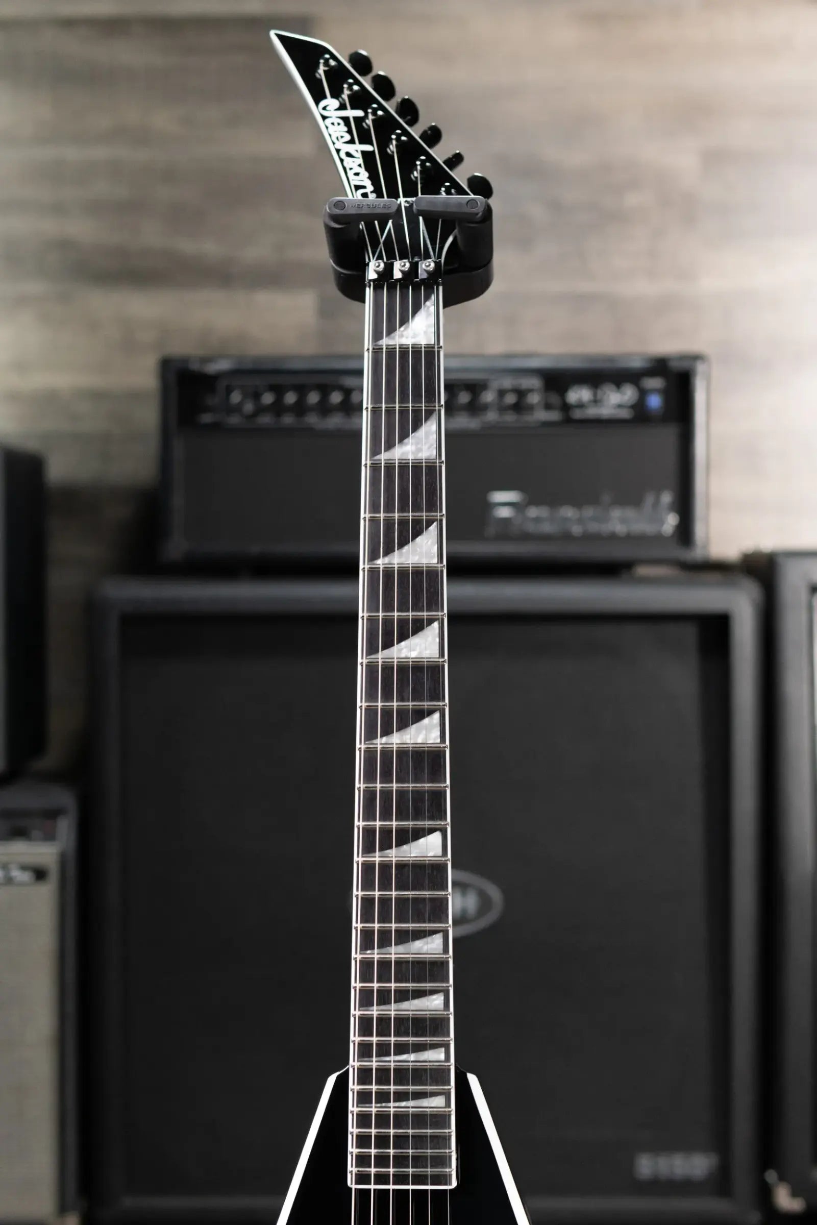Jackson Pro Series Signature Wes Borland King V Electric Guitar - Black with Gig Bag