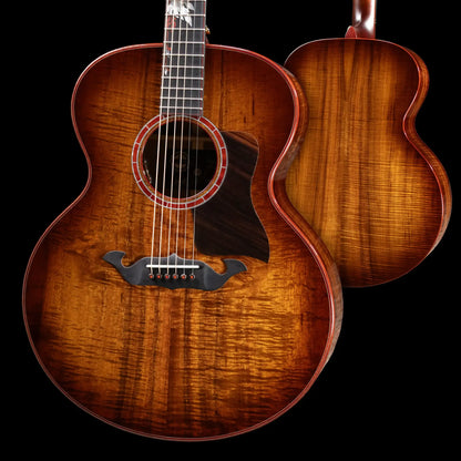 Taylor Custom Shop Jumbo One-Off Acoustic/Electric Guitar - AA Koa with Hardshell Case