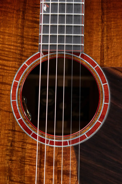 Taylor Custom Shop Jumbo One-Off Acoustic/Electric Guitar - AA Koa with Hardshell Case