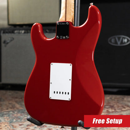 Fender Custom Shop '56 Stratocaster NOS Electric Guitar - Cimarron Red with Hardshell Case