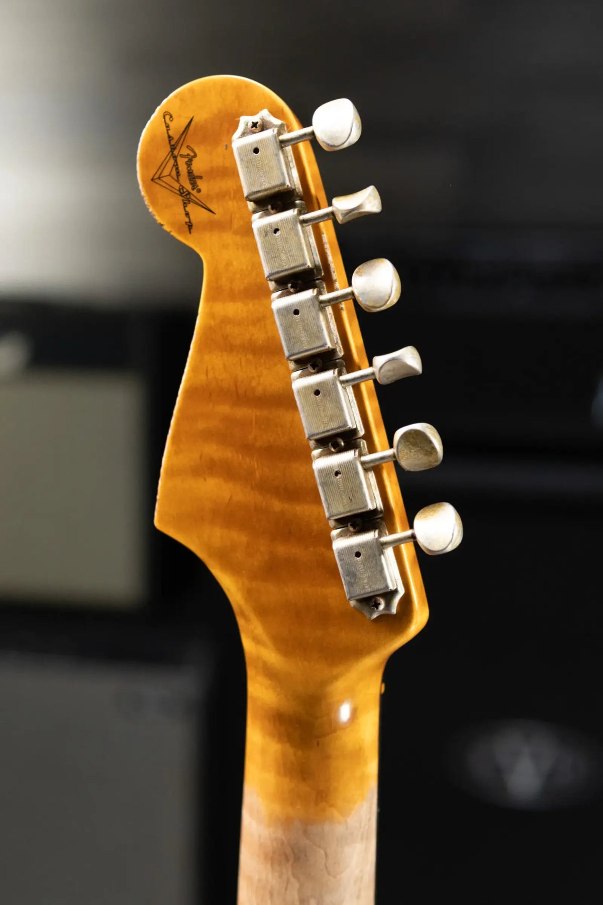 Fender Custom Shop '60 Stratocaster Heavy Relic Electric Guitar - Super Faded Fiesta Red over 3-Tone Burst with Hardshell Case