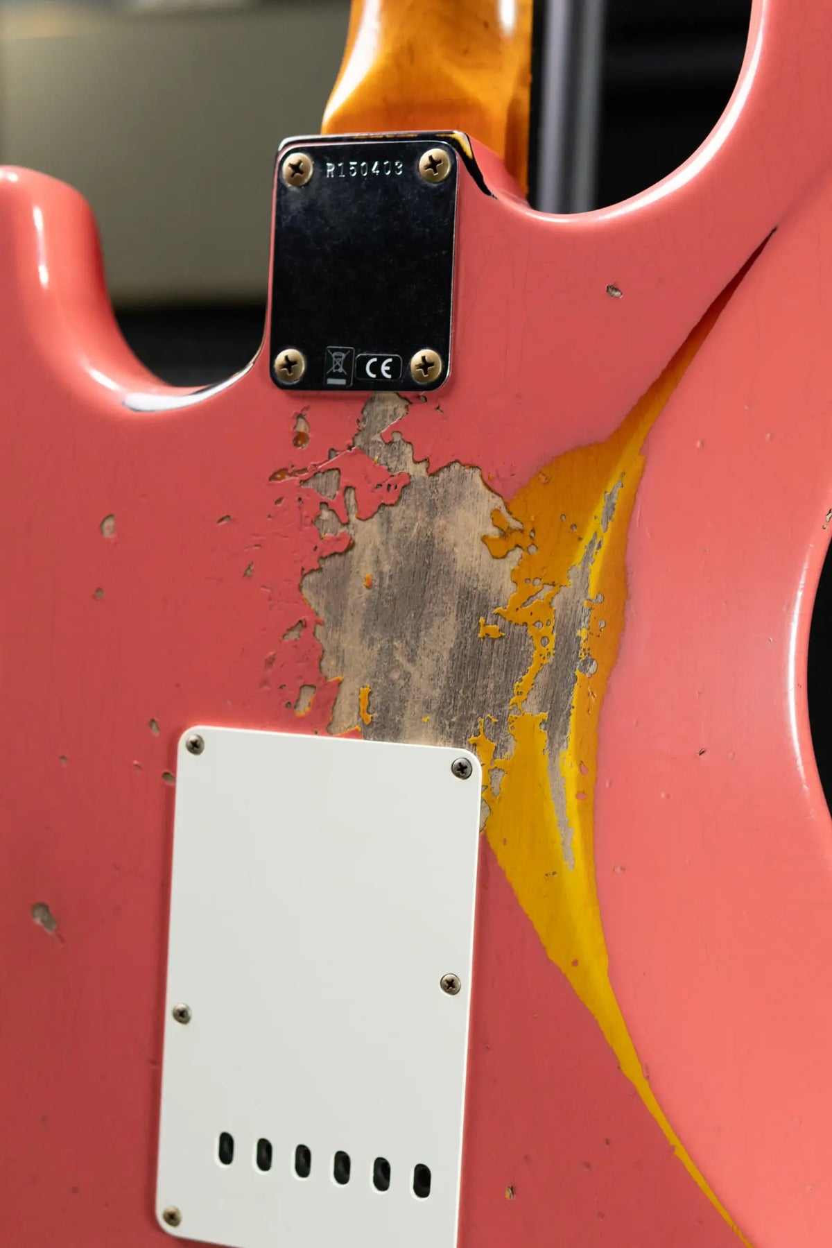 Fender Custom Shop '60 Stratocaster Heavy Relic Electric Guitar - Super Faded Fiesta Red over 3-Tone Burst with Hardshell Case