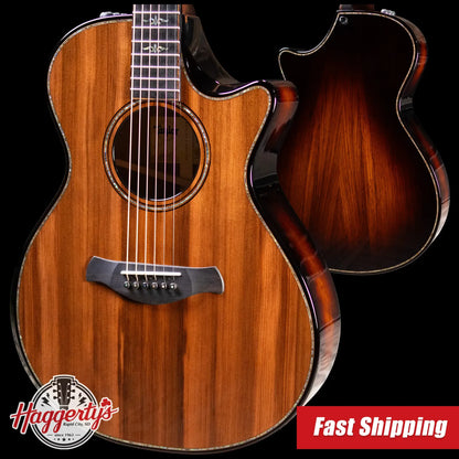Taylor Builder's Edition 912ce Grand Concert Acoustic/Electric Guitar - Sinker Redwood/Honduran Rosewood with Hardshell Case