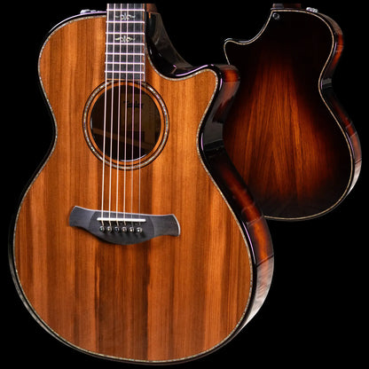 Taylor Builder's Edition 912ce Grand Concert Acoustic/Electric Guitar - Sinker Redwood/Honduran Rosewood with Hardshell Case