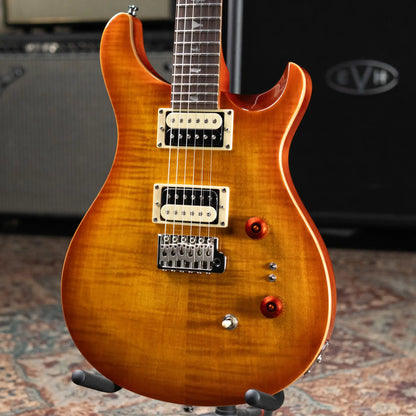 PRS SE Custom 24-08 Electric Guitar - Vintage Sunburst with Gig Bag - Used