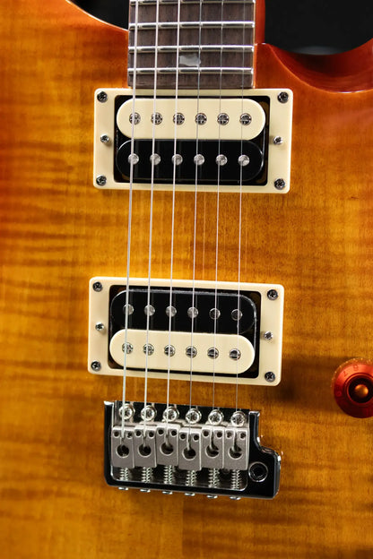 PRS SE Custom 24-08 Electric Guitar - Vintage Sunburst with Gig Bag - Used