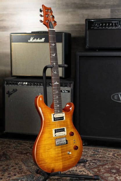 PRS SE Custom 24-08 Electric Guitar - Vintage Sunburst with Gig Bag - Used