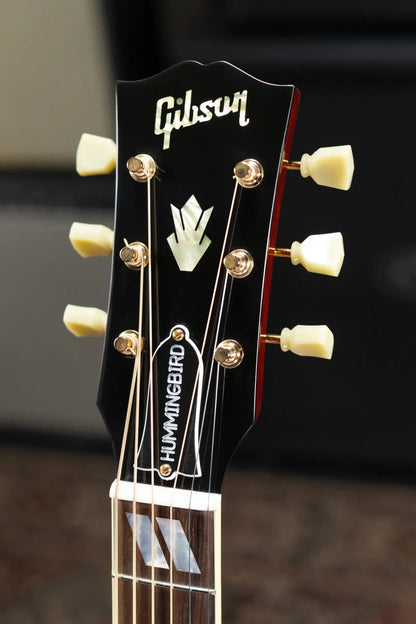 Gibson Hummingbird Original Acoustic/Electric Guitar - Antique Natural with Hardshell Case