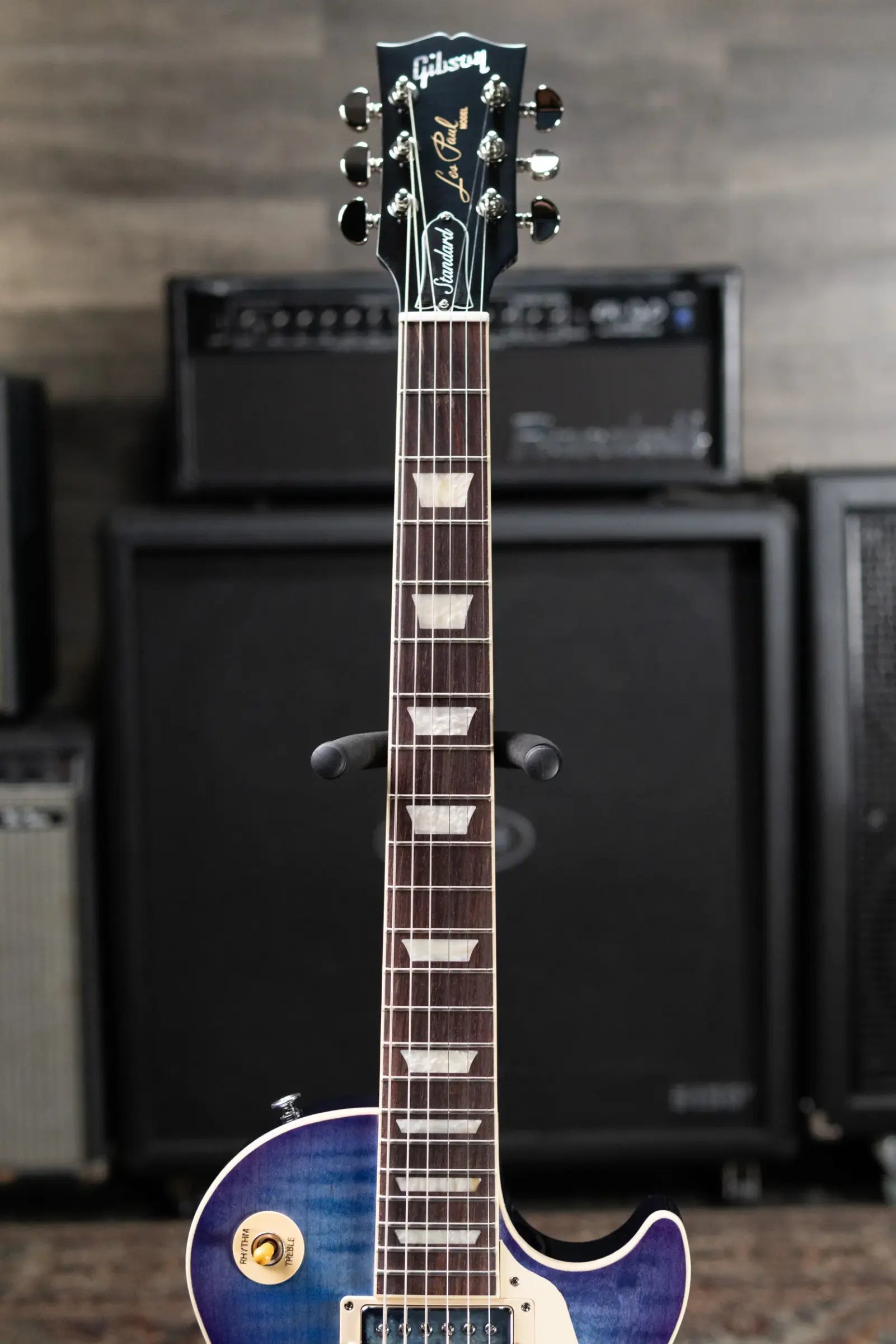 Gibson Les Paul Standard '60s Figured Top Electric Guitar - Blueberry Burst with Hardshell Case