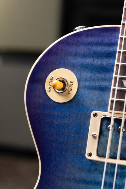 Gibson Les Paul Standard '60s Figured Top Electric Guitar - Blueberry Burst with Hardshell Case