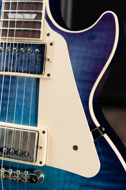 Gibson Les Paul Standard '60s Figured Top Electric Guitar - Blueberry Burst with Hardshell Case