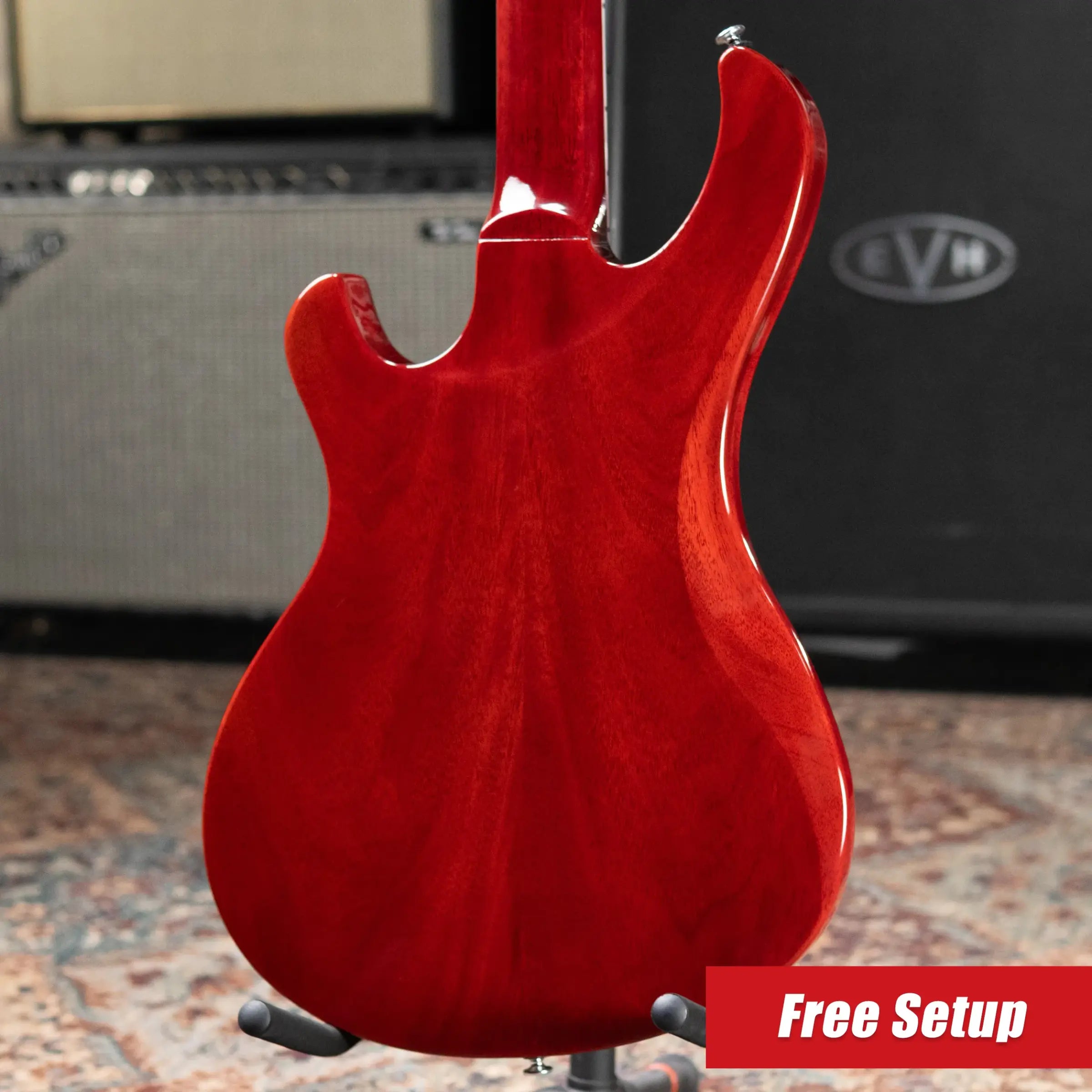 Gibson Victory Figured Top Electric Guitar - Cherry Burst with Hardshell Case
