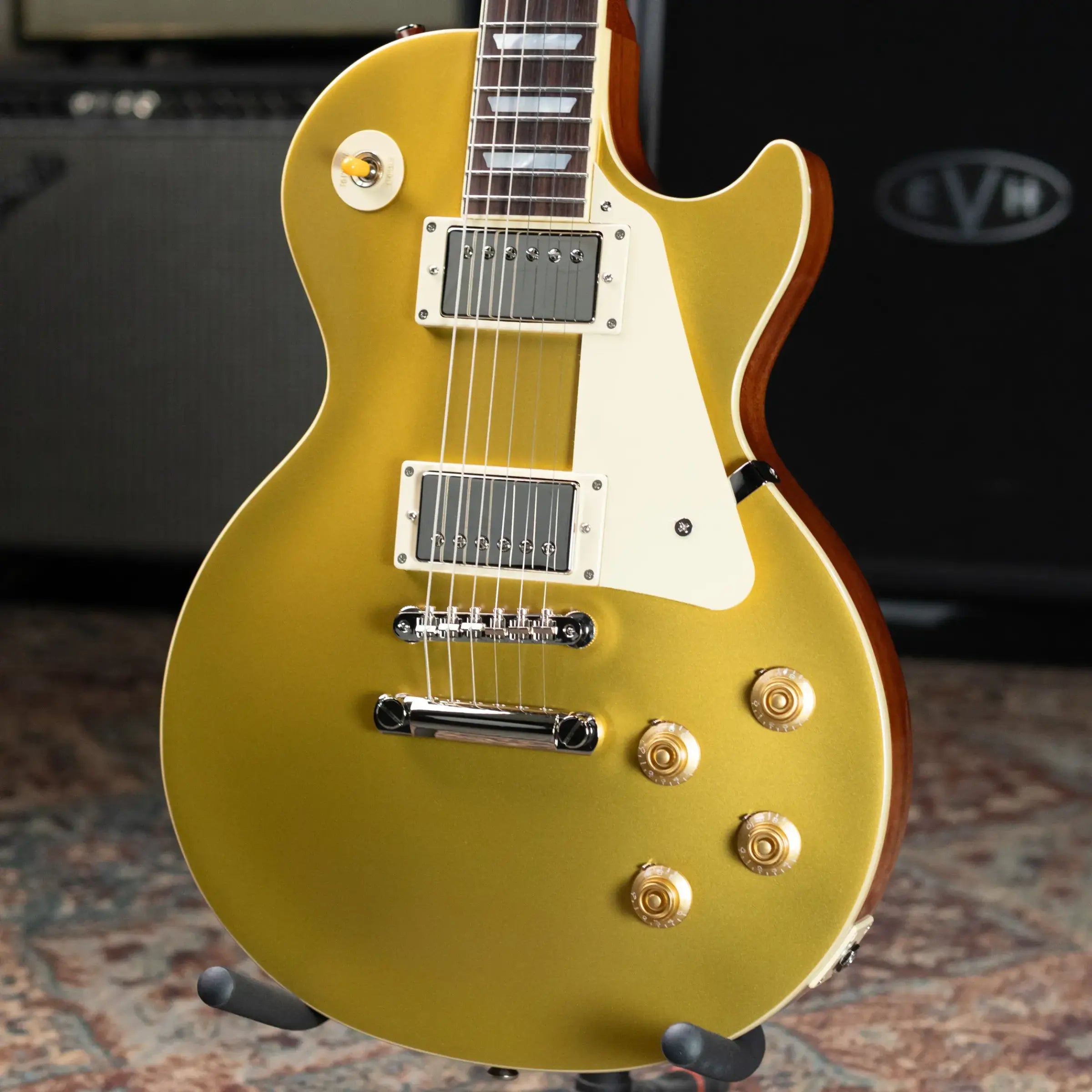 Epiphone 1957 Les Paul Goldtop Reissue Electric Guitar - Double Gold with Hardshell Case