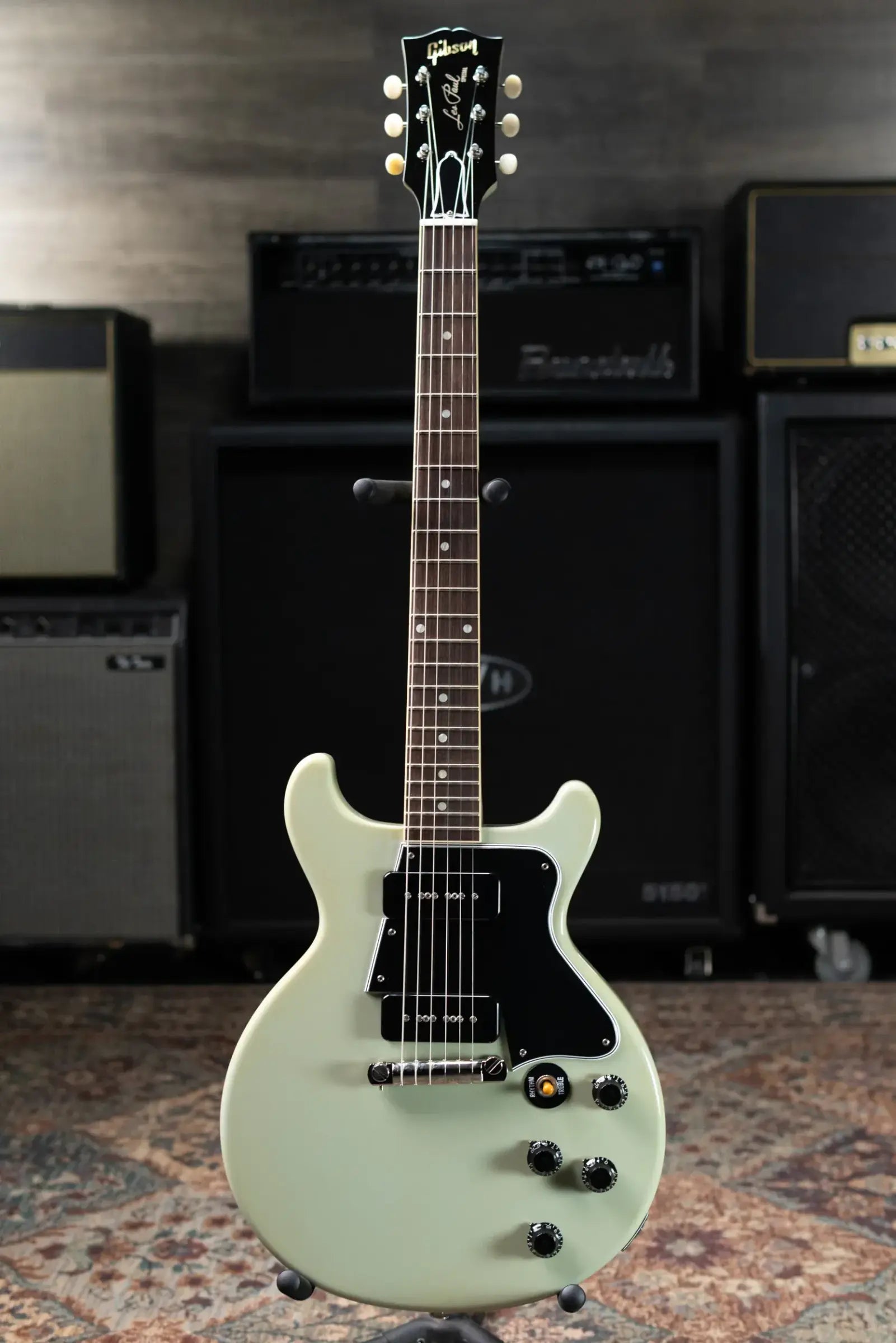 Gibson Custom Shop 1960 Les Paul Special Double Cutaway Electric Guitar - Frost Blue with Hardshell Case