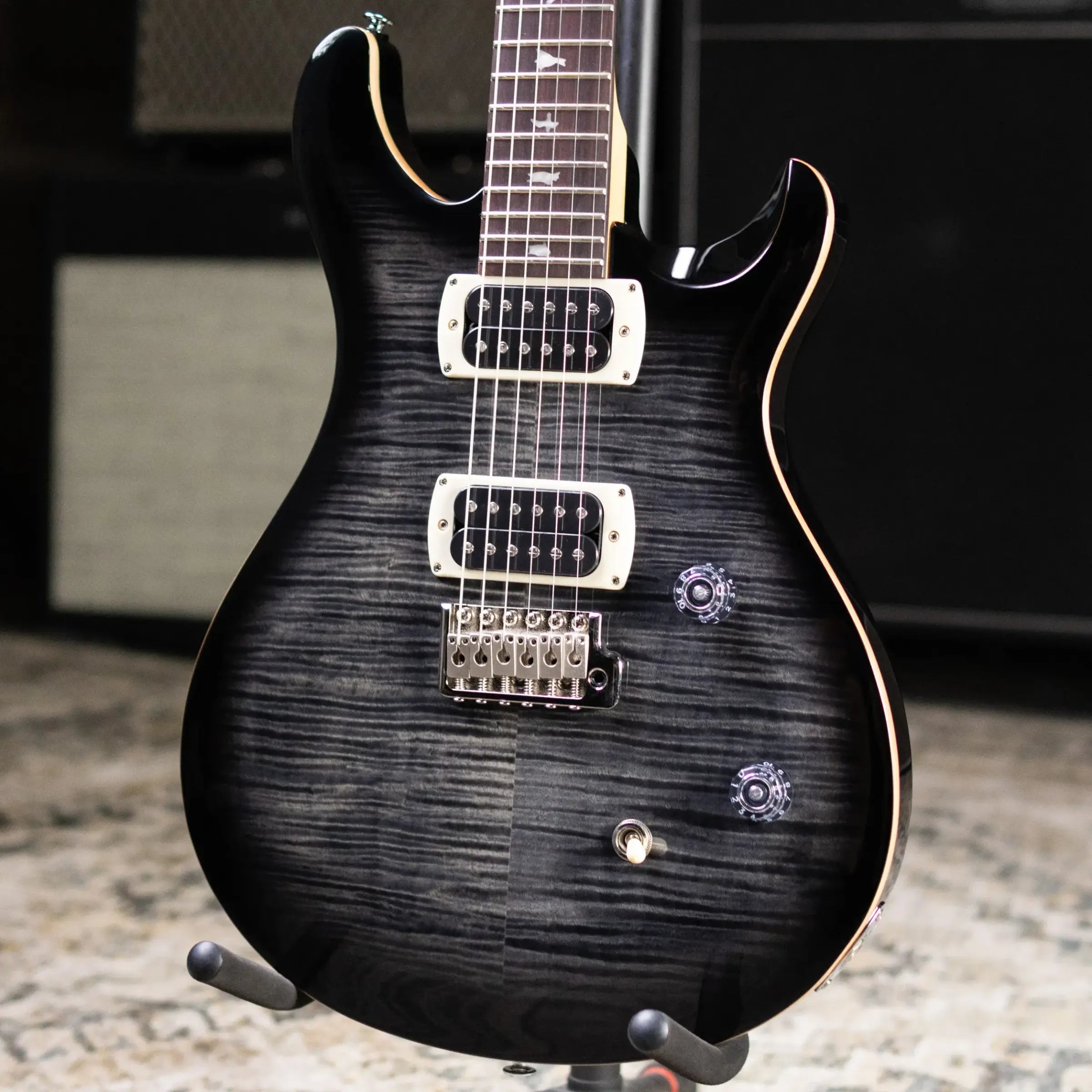 PRS SE CE 24 Electric Guitar - Charcoal Burst with Gig Bag