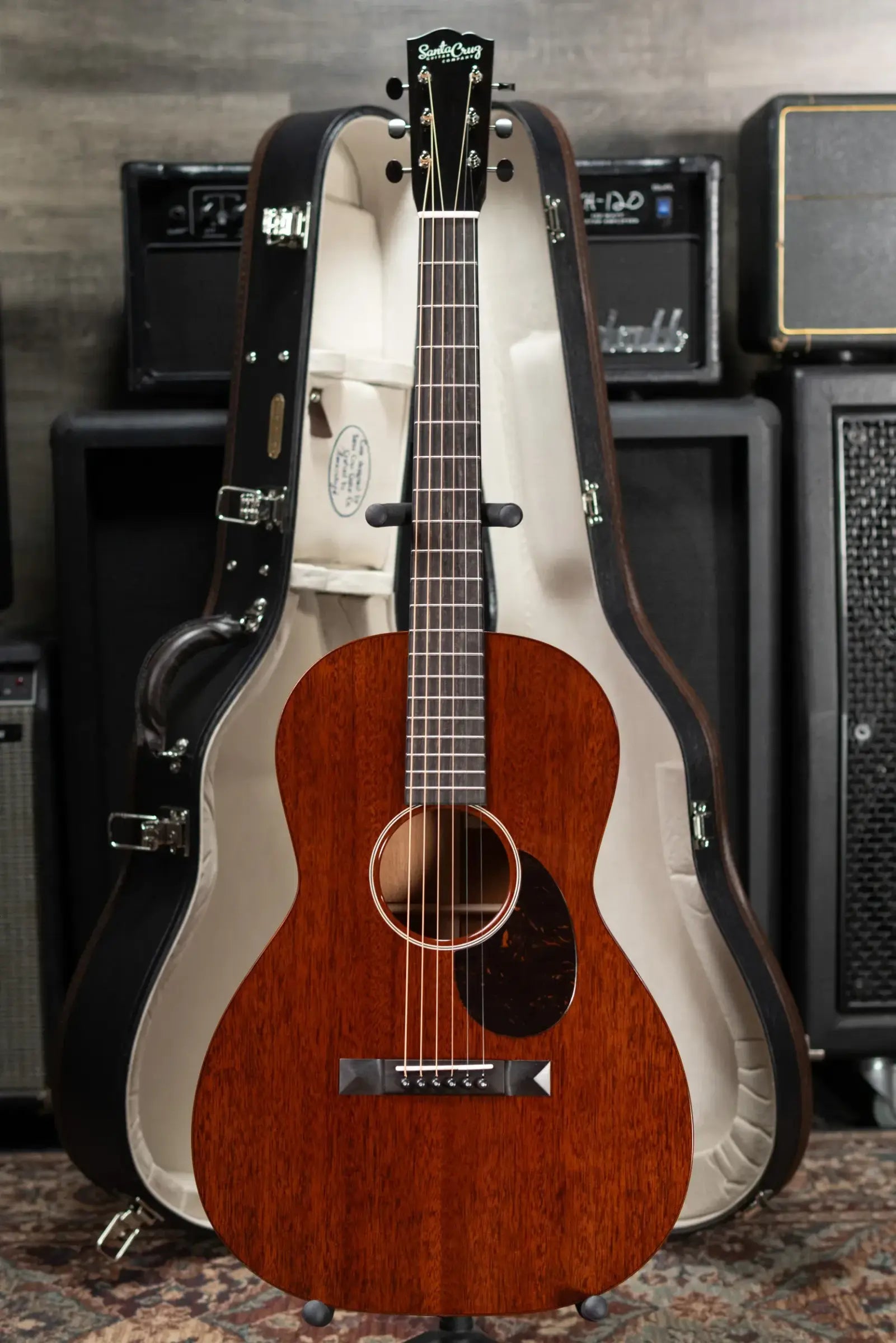 Santa Cruz 1929 00 Founder Collection Acoustic Guitar - Genuine Mahogany with Hardshell Case