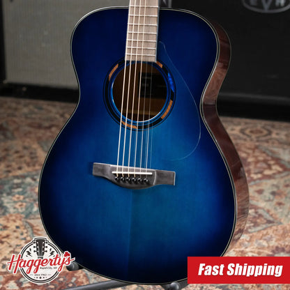 Yamaha TAS1E TransAcoustic Acoustic/Electric Guitar - Ultra Marine with Gig Bag - B-Stock