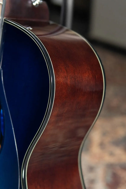 Yamaha TAS1E TransAcoustic Acoustic/Electric Guitar - Ultra Marine with Gig Bag - B-Stock