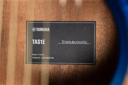 Yamaha TAS1E TransAcoustic Acoustic/Electric Guitar - Ultra Marine with Gig Bag - B-Stock