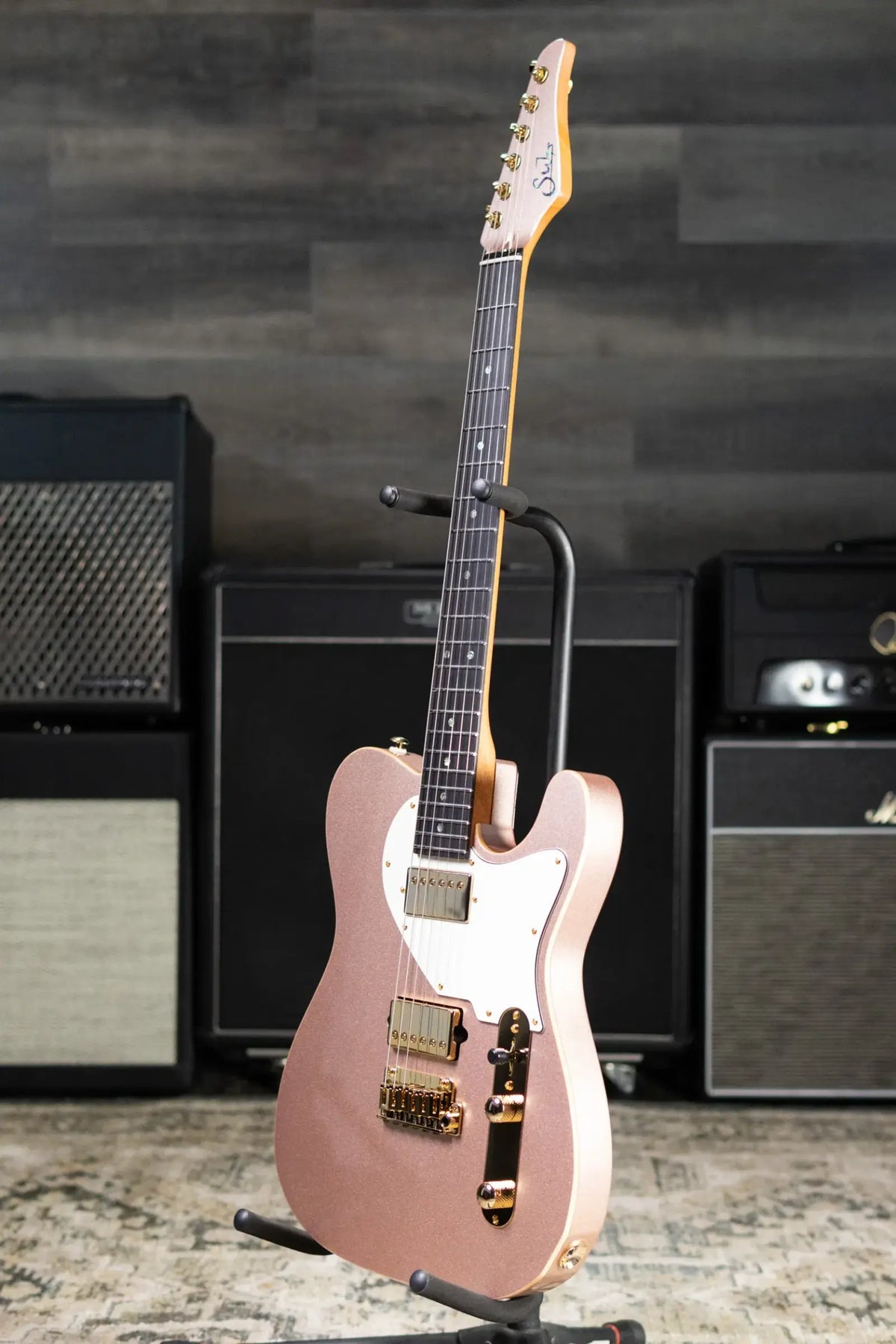 Suhr Custom Classic T Electric Guitar - Custom Metallic with Hardshell Case