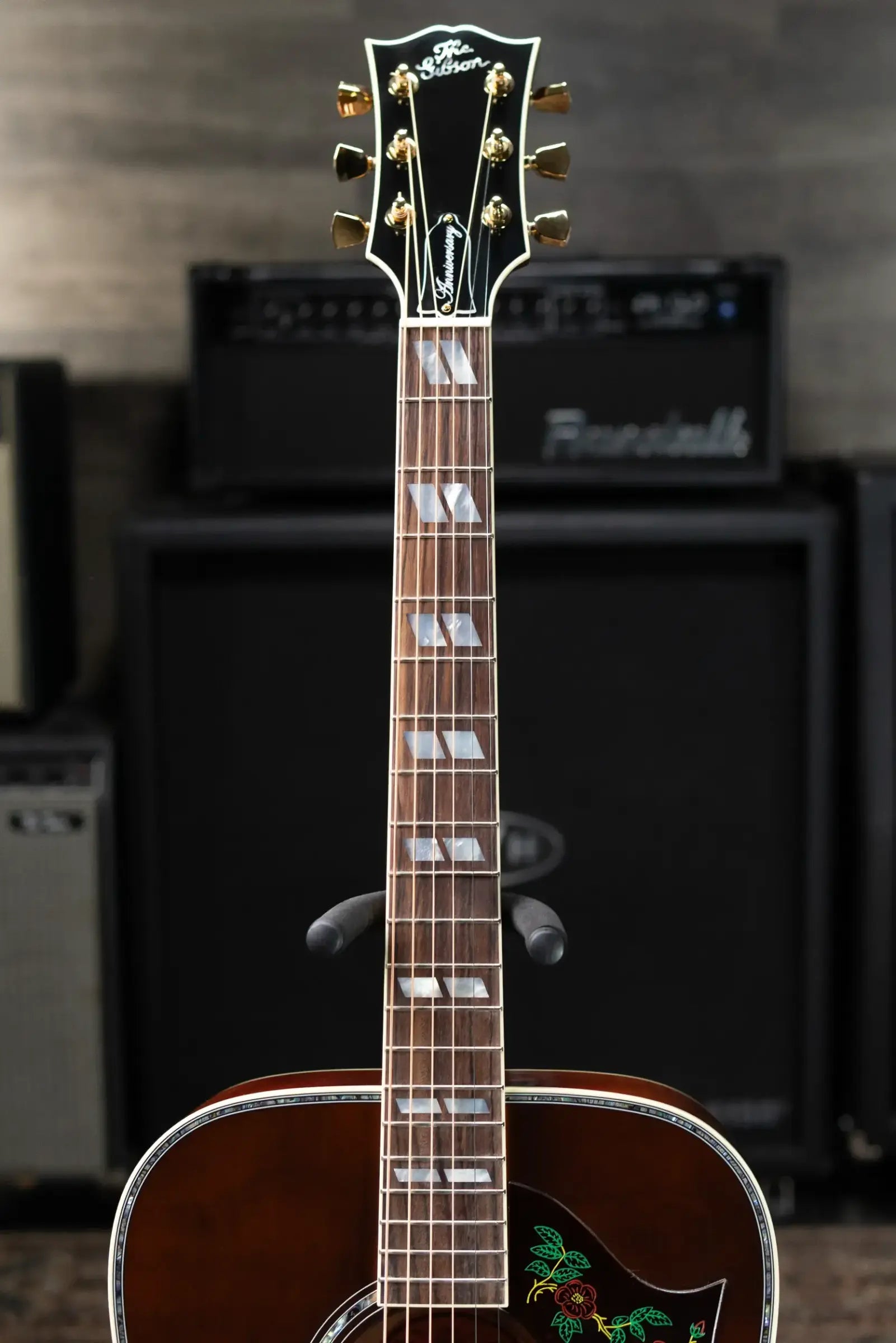 Gibson Dove Anniversary Limited Edition Acoustic/Electric Guitar - Cremona Burst with Hardshell Case
