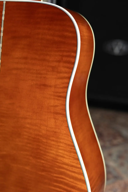 Gibson Dove Anniversary Limited Edition Acoustic/Electric Guitar - Cremona Burst with Hardshell Case