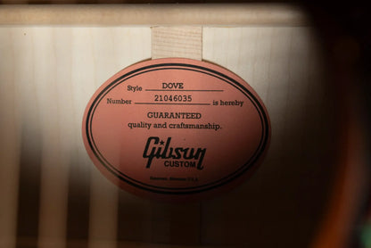 Gibson Dove Anniversary Limited Edition Acoustic/Electric Guitar - Cremona Burst with Hardshell Case