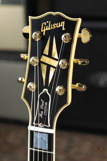 Gibson Custom Shop 1963 Les Paul SG Custom Reissue 3-Pickup with Maestro VOS Electric Guitar - Classic White with Hardshell Case