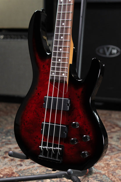 ESP LTD B-204DX Electric Bass - Red Burst