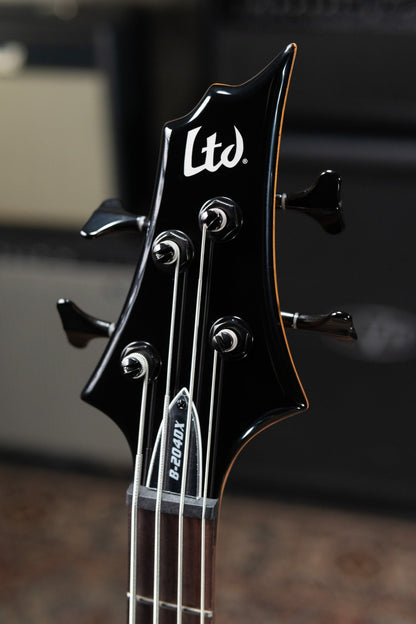 ESP LTD B-204DX Electric Bass - Red Burst